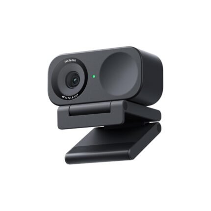 Insta360 Link 2C - 4K Webcam for PC/Mac, 1/2" Sensor, Auto Framing, HDR, AI Noise-Canceling Mic, Gesture Control for Streaming, Video Calls, Gaming, Works with Zoom, Teams,...