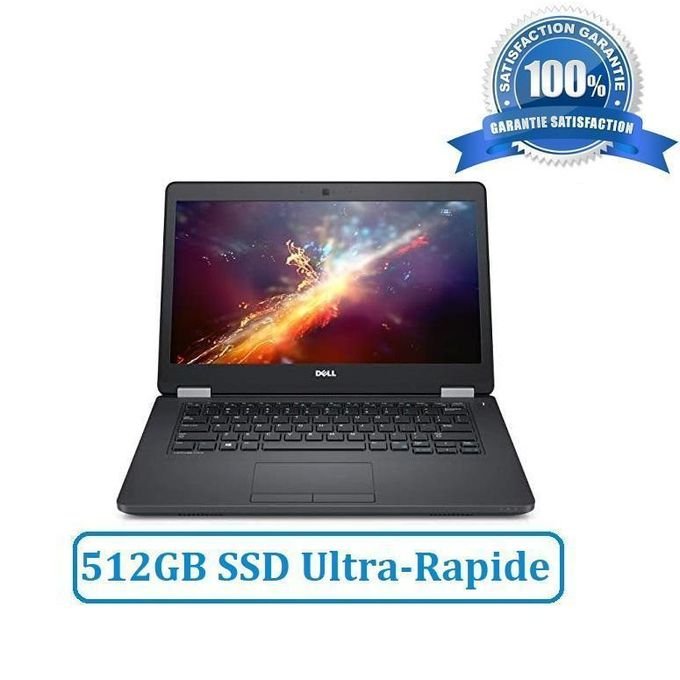 DELL Ordinateur Pc Intel Core I5 - 14" - 8Gb/512GB SSD Ultra-Rapide